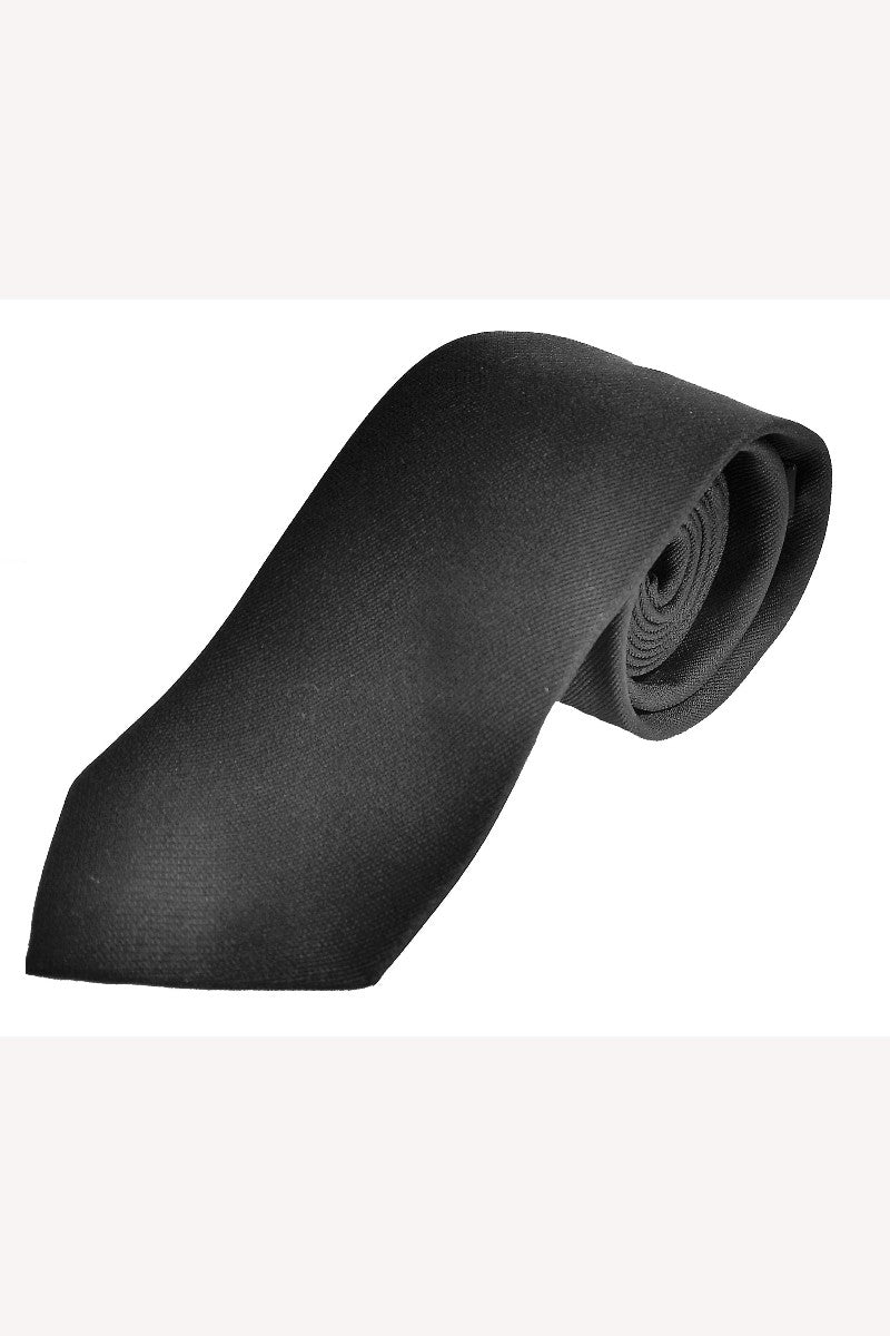 Black Twill Tie
