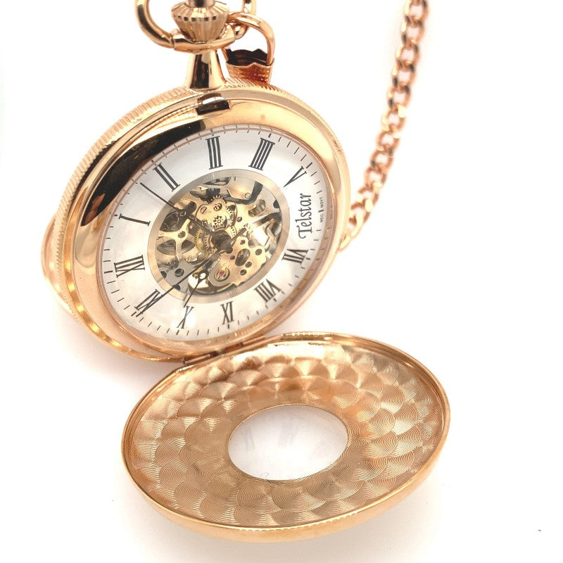 Rose Gold Pocket Watch