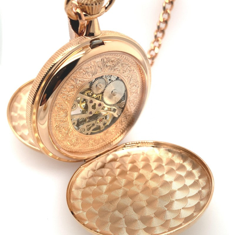 Rose Gold Pocket Watch