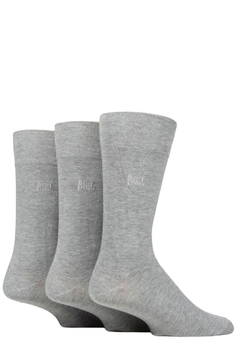 Grey Soft Grip Socks
