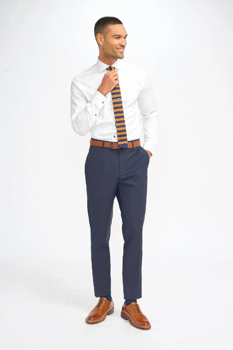 Navy Malibu Trousers