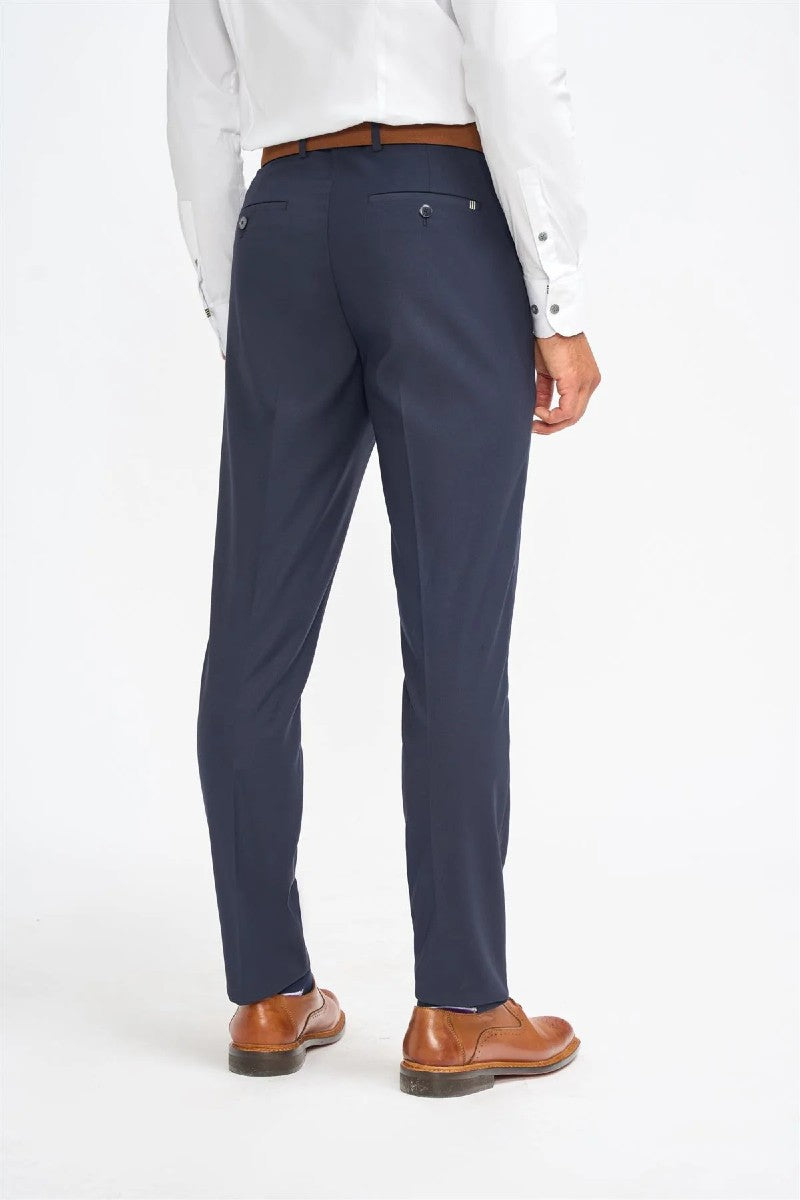 Navy Malibu Trousers