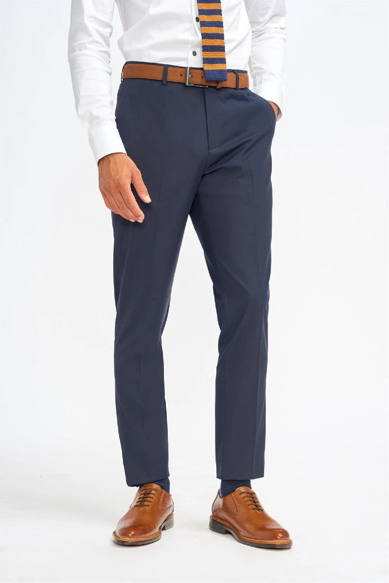 Navy Malibu Trousers
