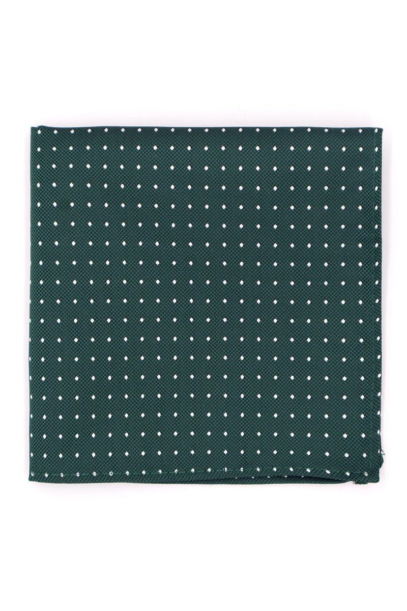 Mix-and-Match Polka Dot Hank - Bottle Green