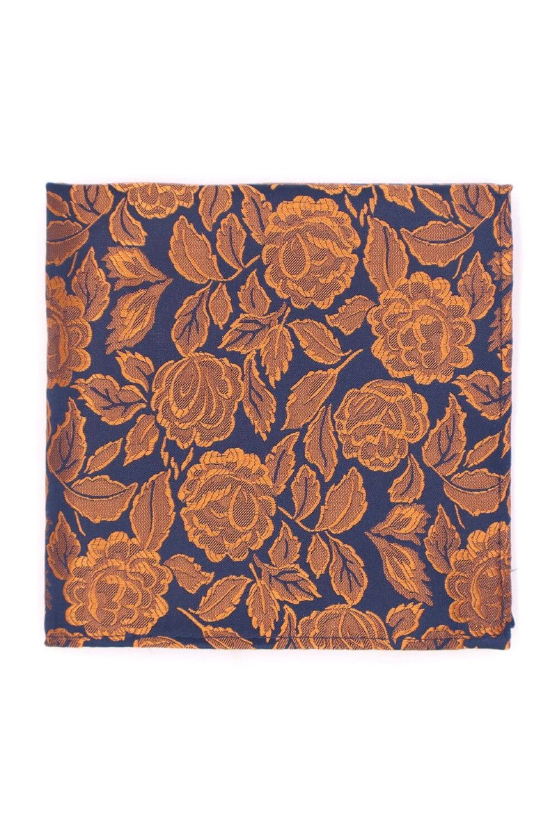 Mix-and-Match Wedding Rose Hank - Warm Spice on Navy