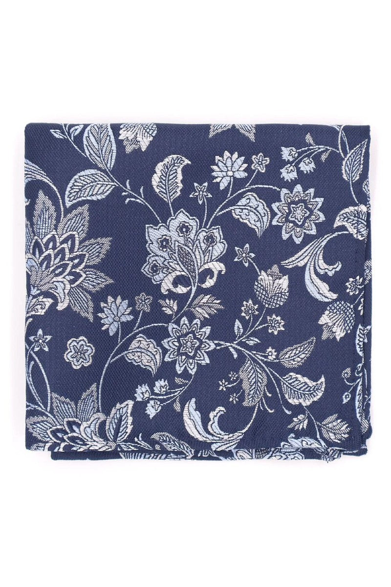 Mix-and-Match Large Floral Hank - Sky Blue
