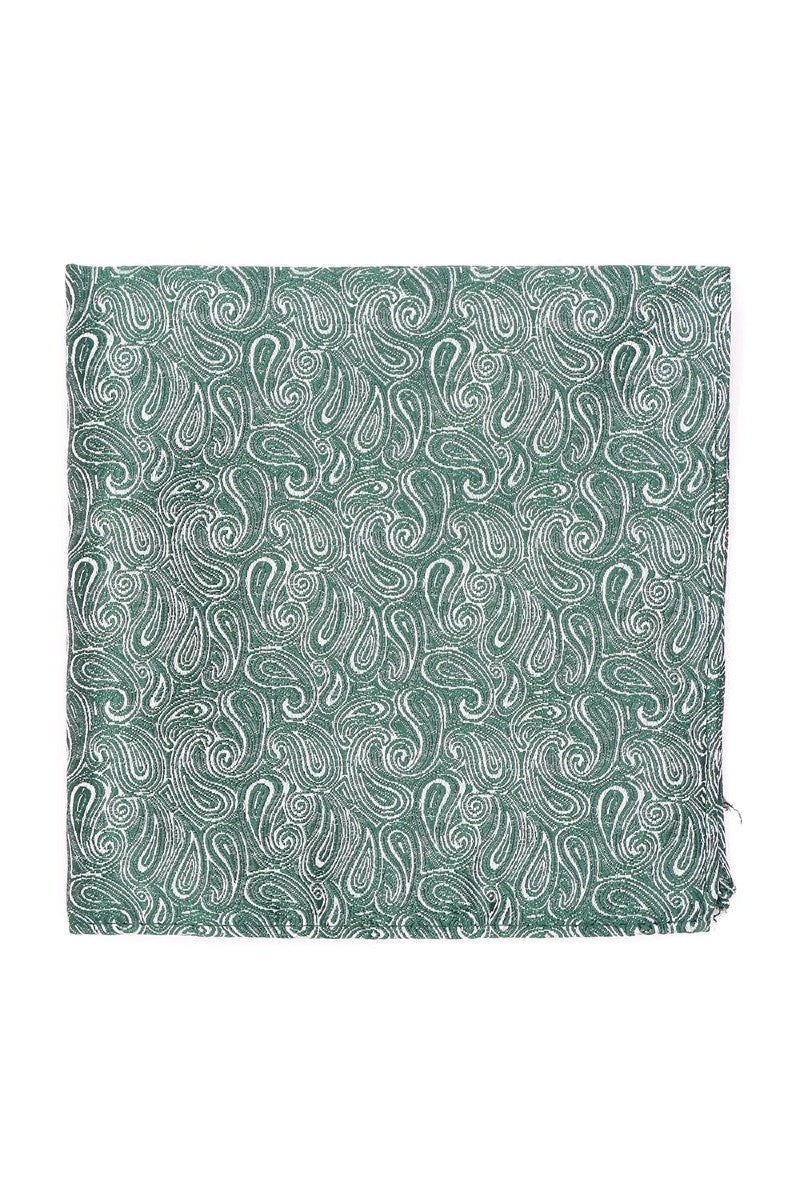 Mix-and-Match Wedding Paisley Hank - Bottle Green