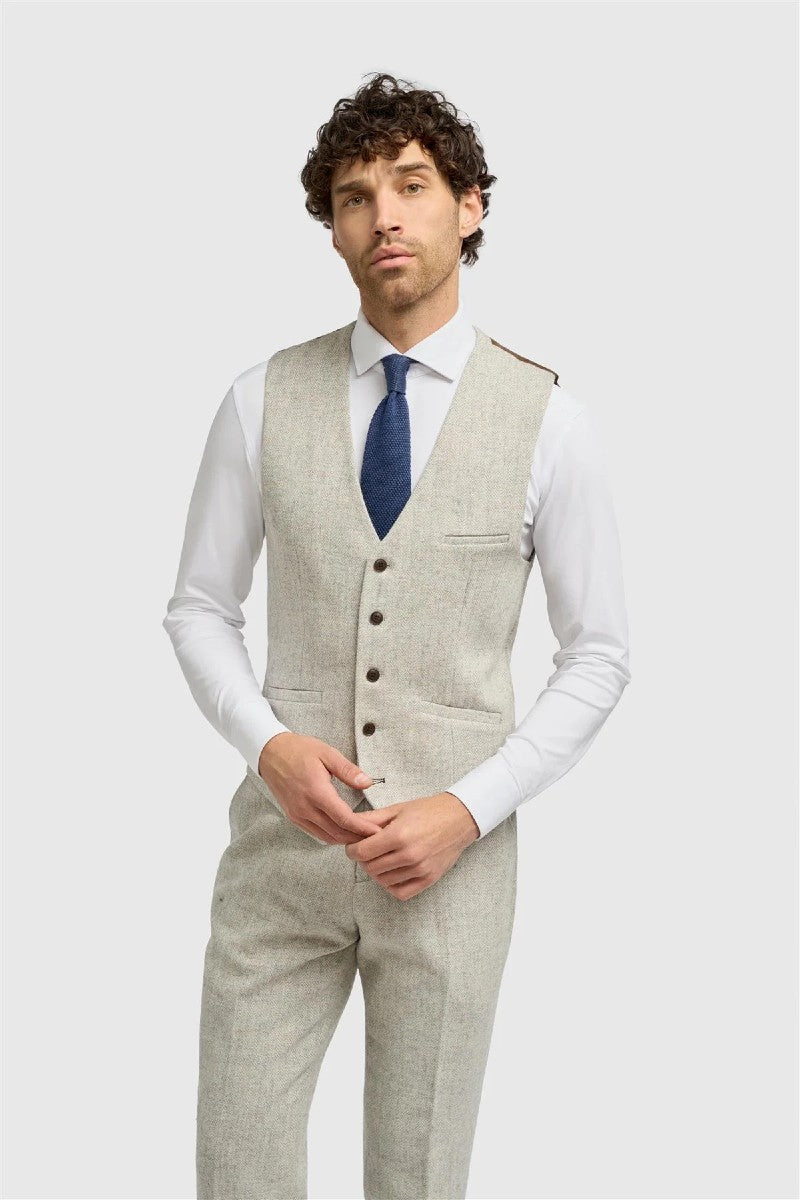 Thomas Pearl Grey Waistcoat