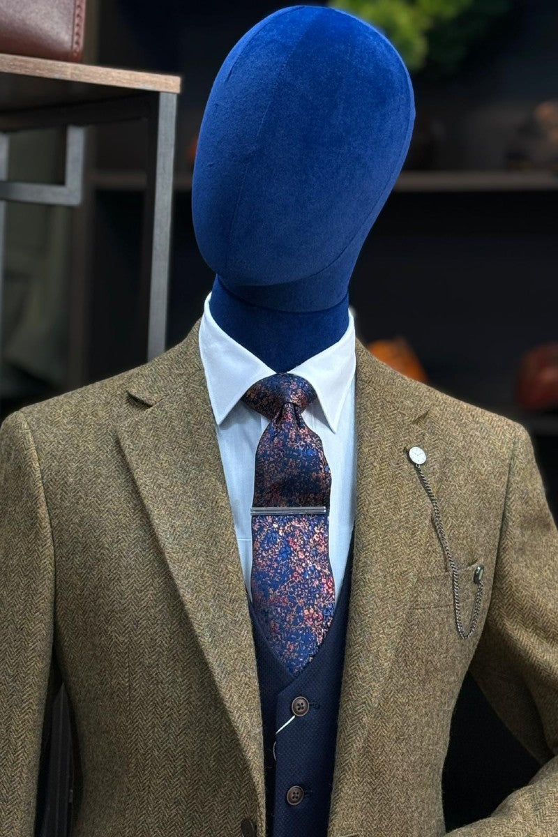 Thomas Brown Blazer With Charlton Navy Waistcoat & Trousers