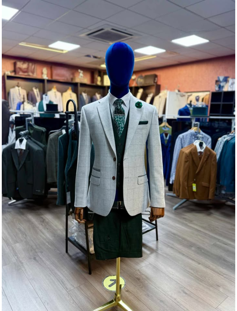 Antique Rogue Grey Wool Jacket