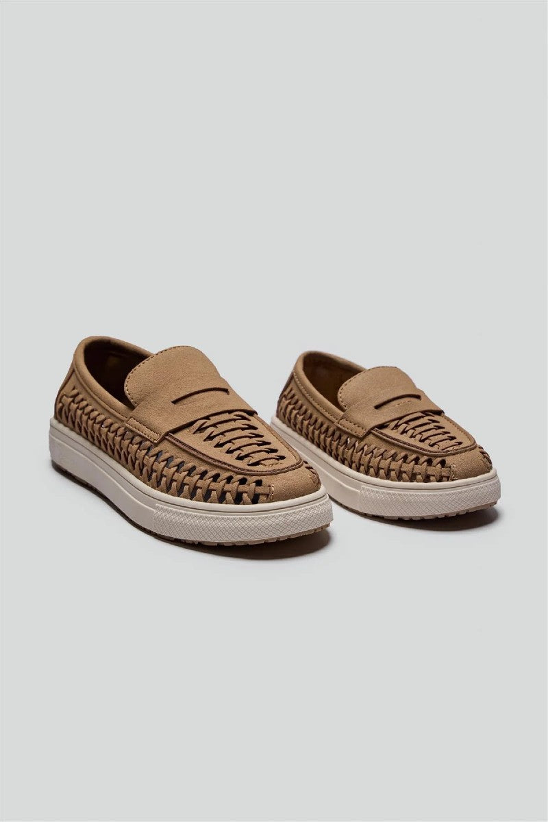 Boys Troy Tan Loafers