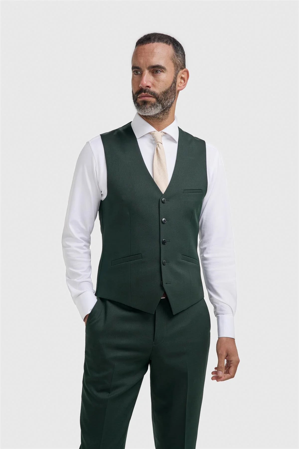 Malibu Green Waistcoat