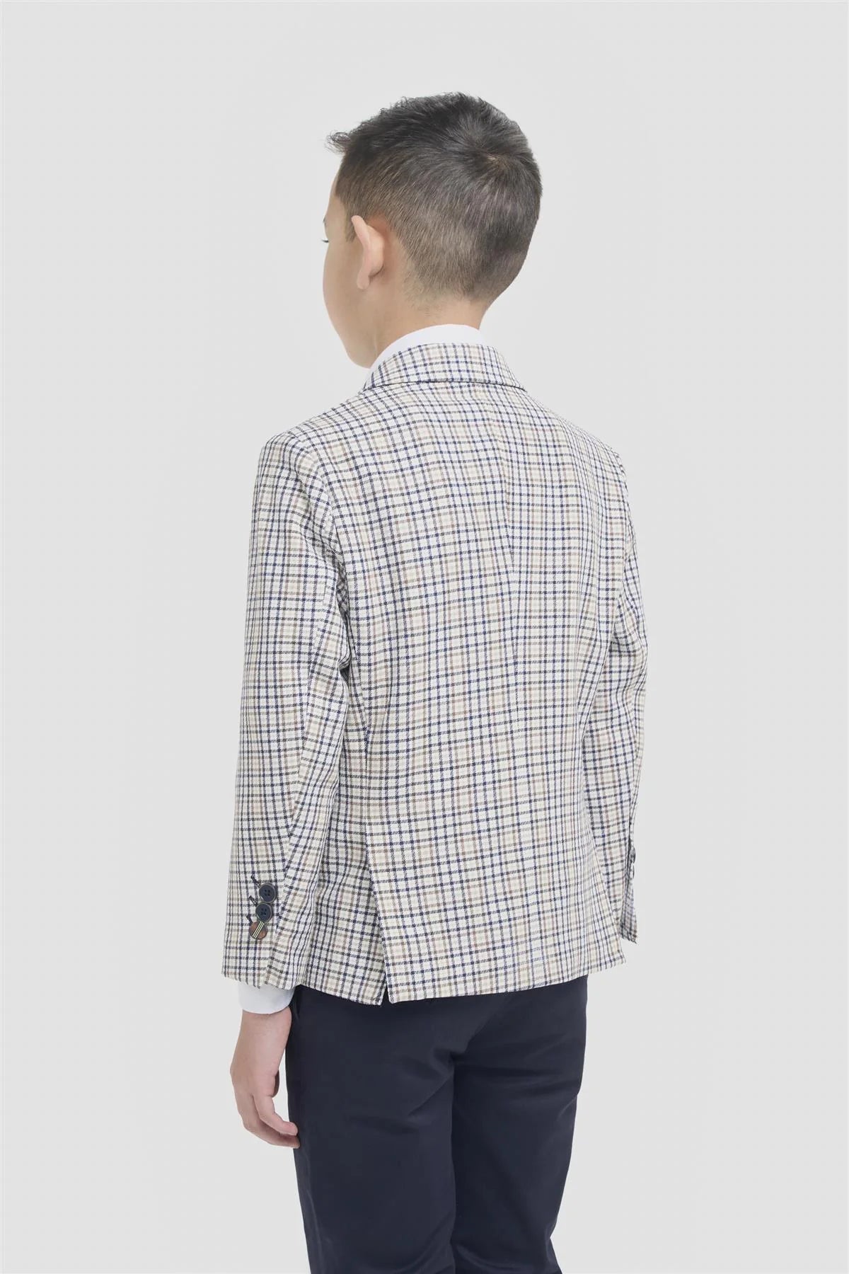 Boys Ennis Beige Blazer