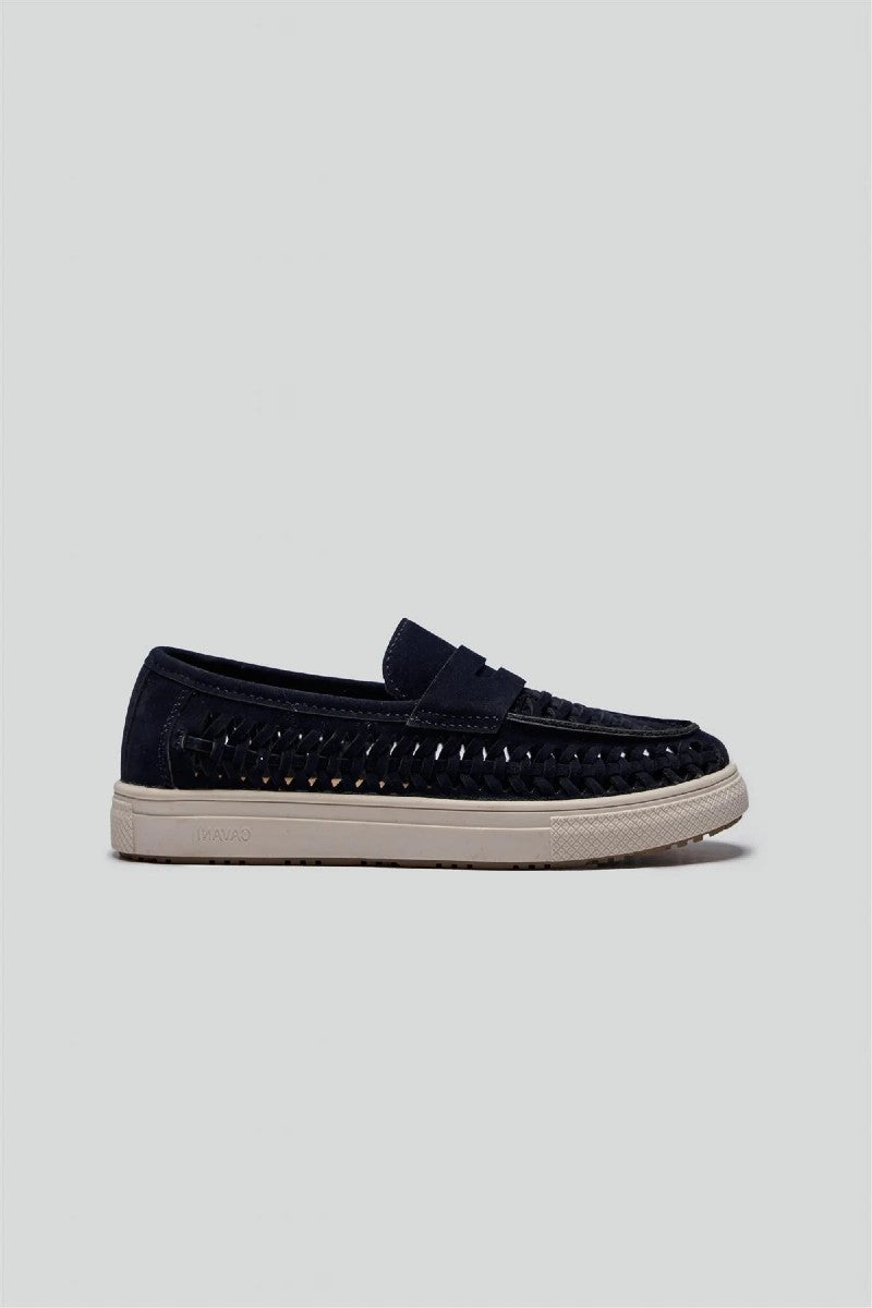 Boys Troy Navy Loafer