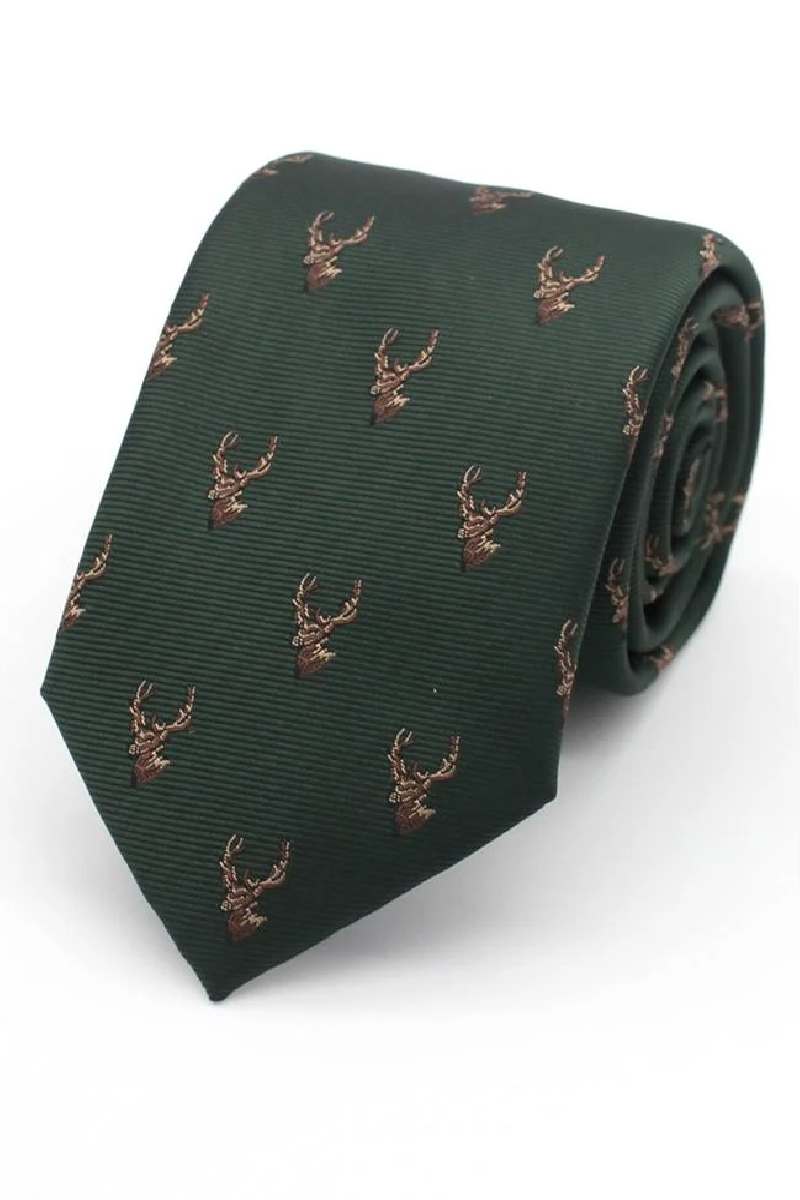 Stag Head Tie