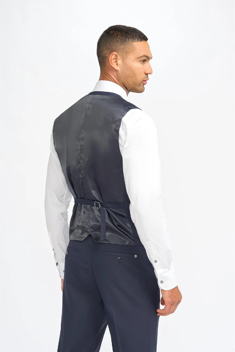 Navy Malibu Waistcoat