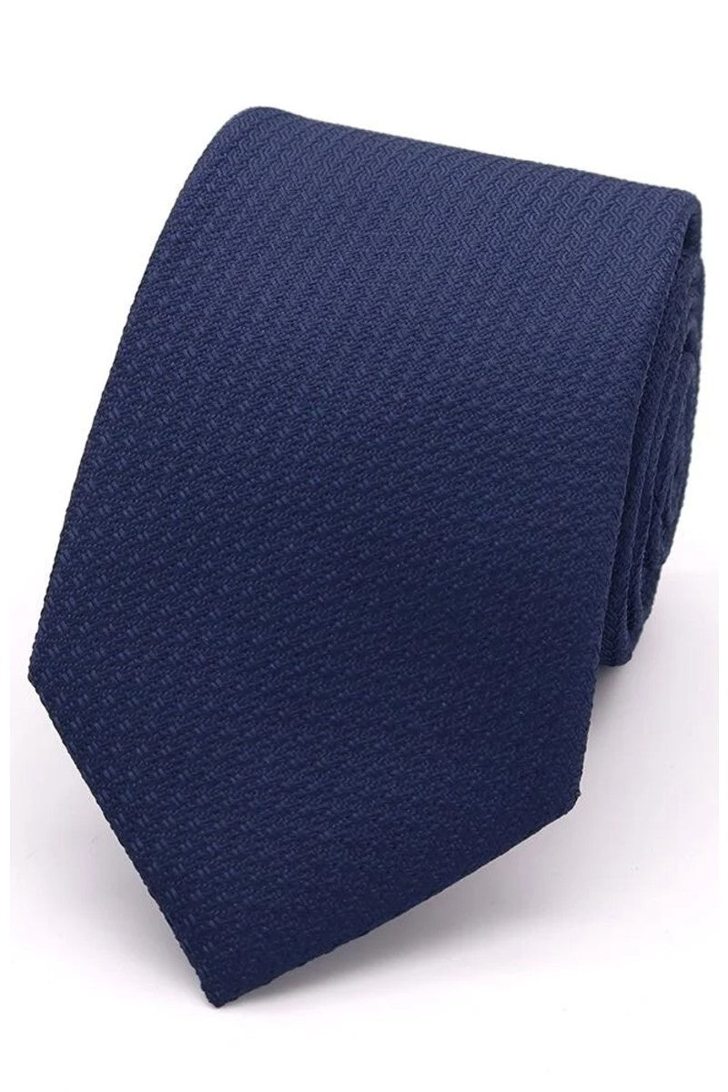Mix-and-Match Texture Tie - Navy