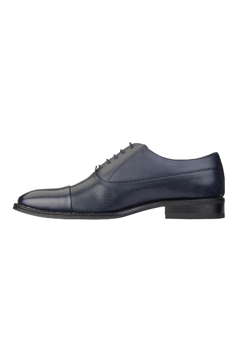 GOOR Oxford Navy Shoe