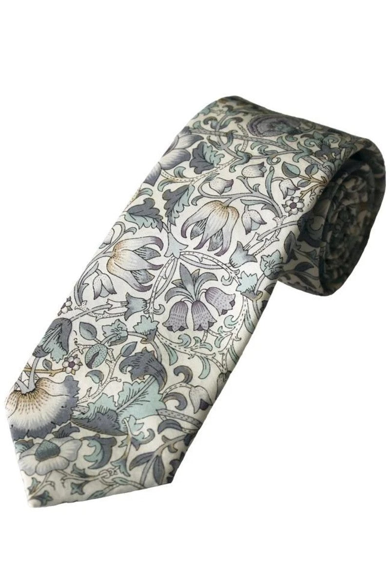 Boys Sage Liberty Print Tie