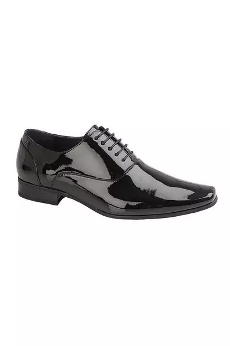 Patent tuxedo shoes on sale