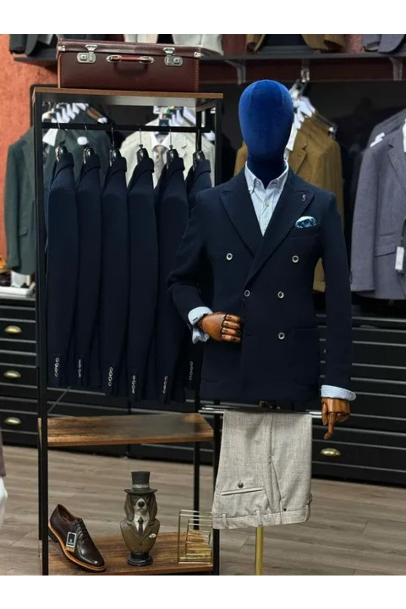 TWO-BI Double Breasted Jacket