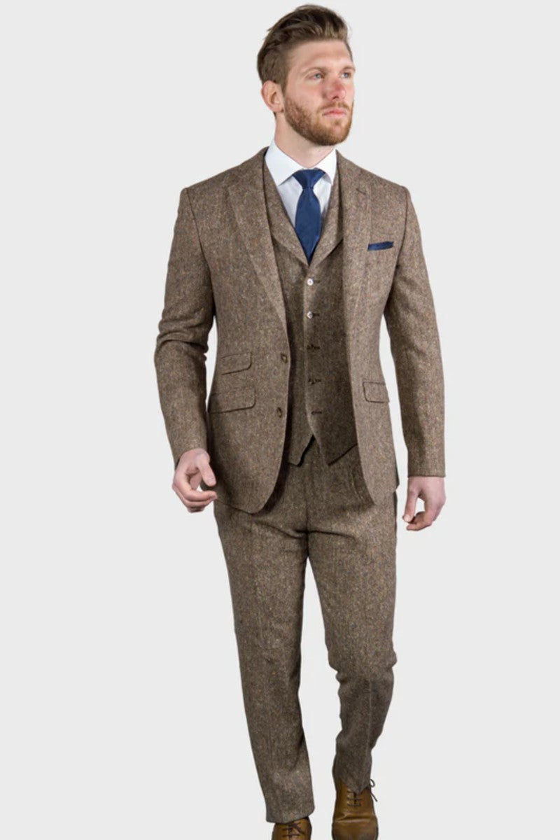 Elton Donegal Tweed Trousers