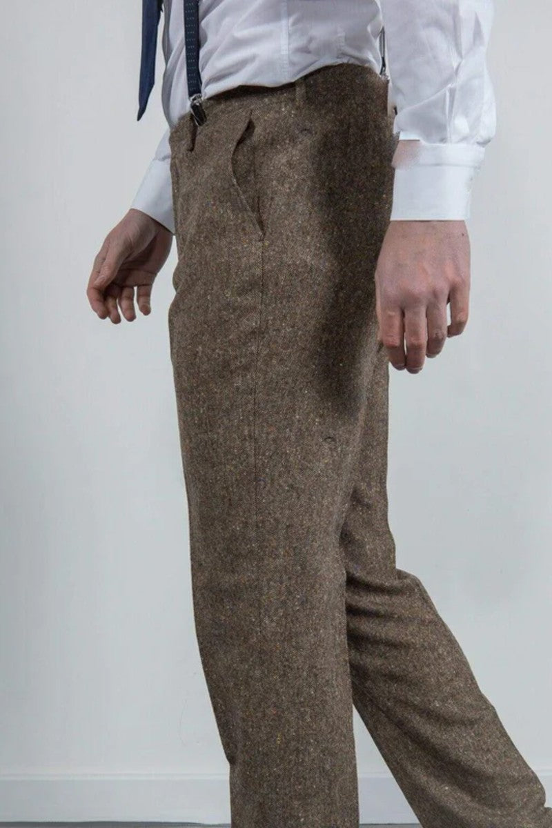 Elton Donegal Tweed Trousers