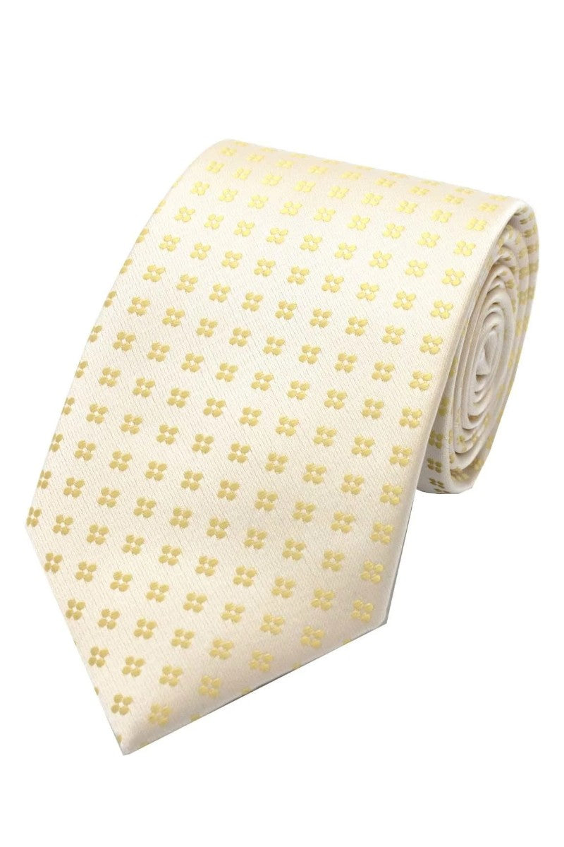 Neat Poly Tie - Yellow