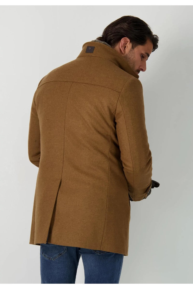 Fynch Hatton Camel Wool Coat