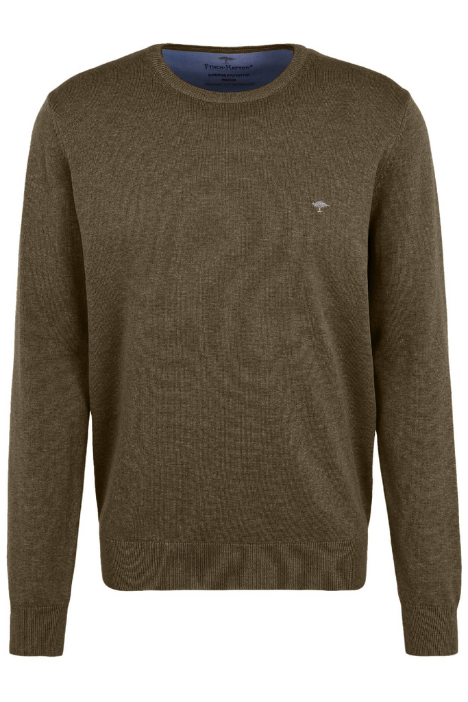 Fynch Hatton Fine Knit Jumper Meadow EsquireFormalWear