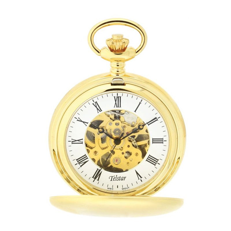 Gold Double Sided Pocket Watch