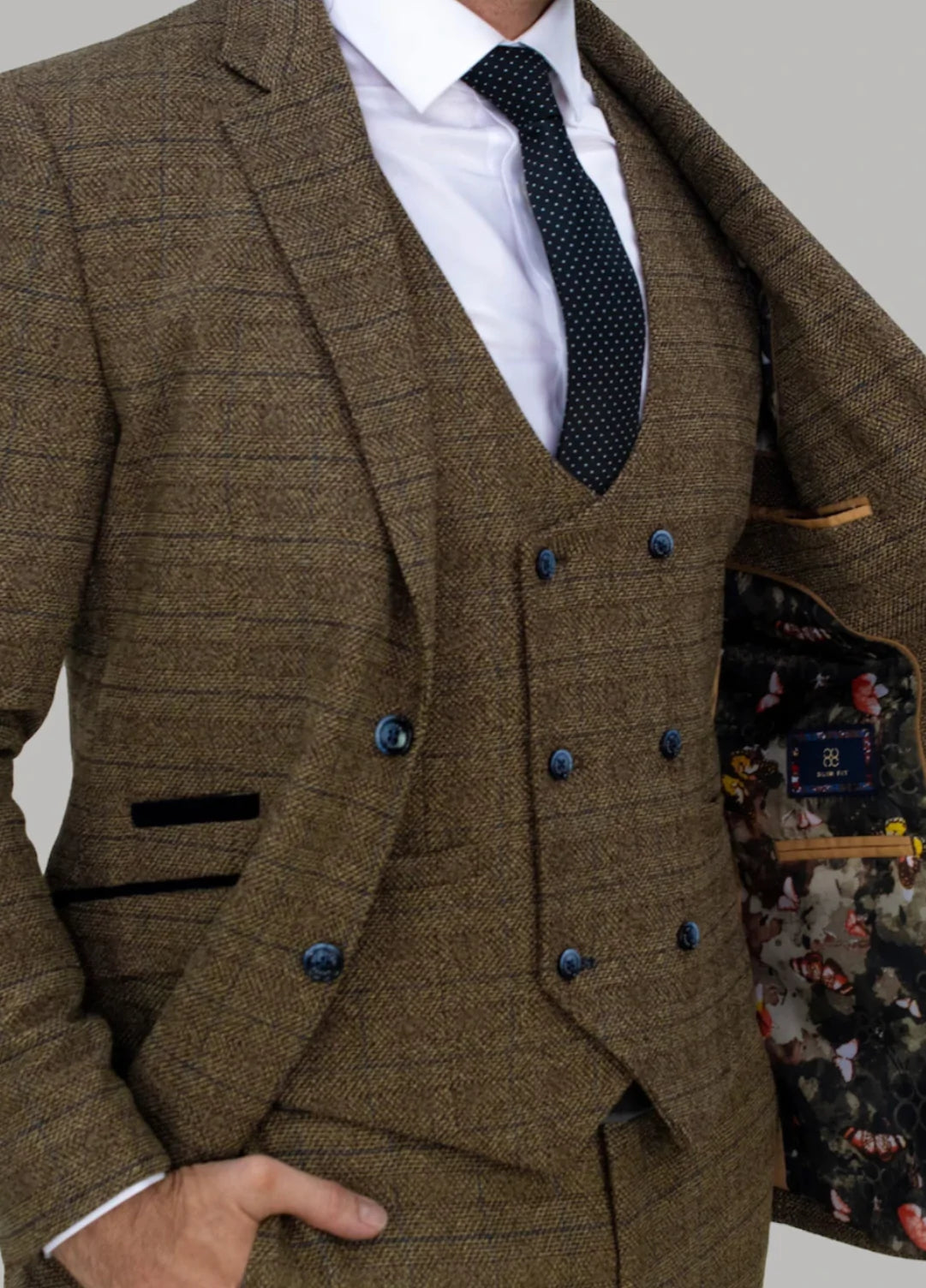 Ascari Tweed Waistcoat