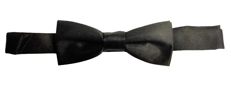 Black Slim Bow Tie