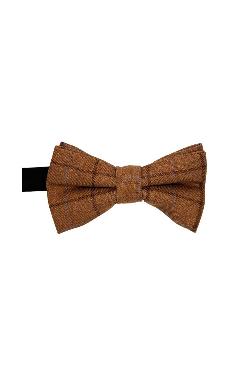 Vintage Style Tweed Bow Tie