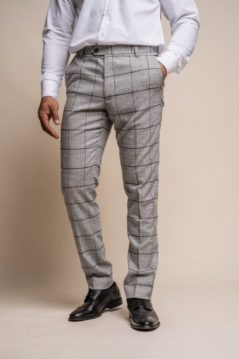Ghost Tweed Check Trousers