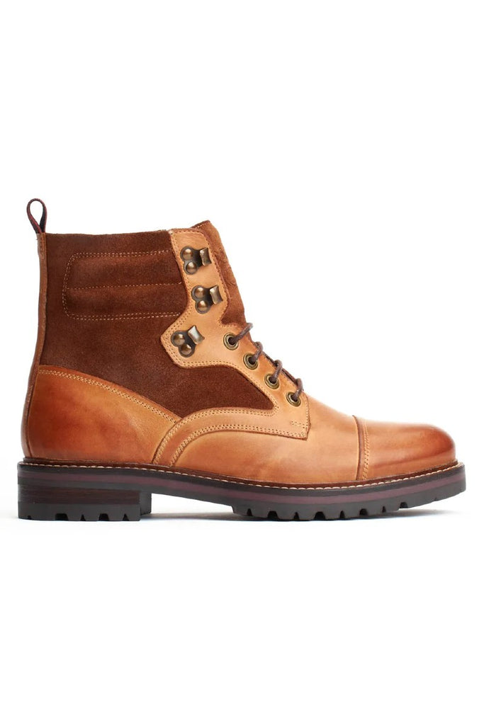 Pyke Pull Up Tan Boot EsquireFormalWear