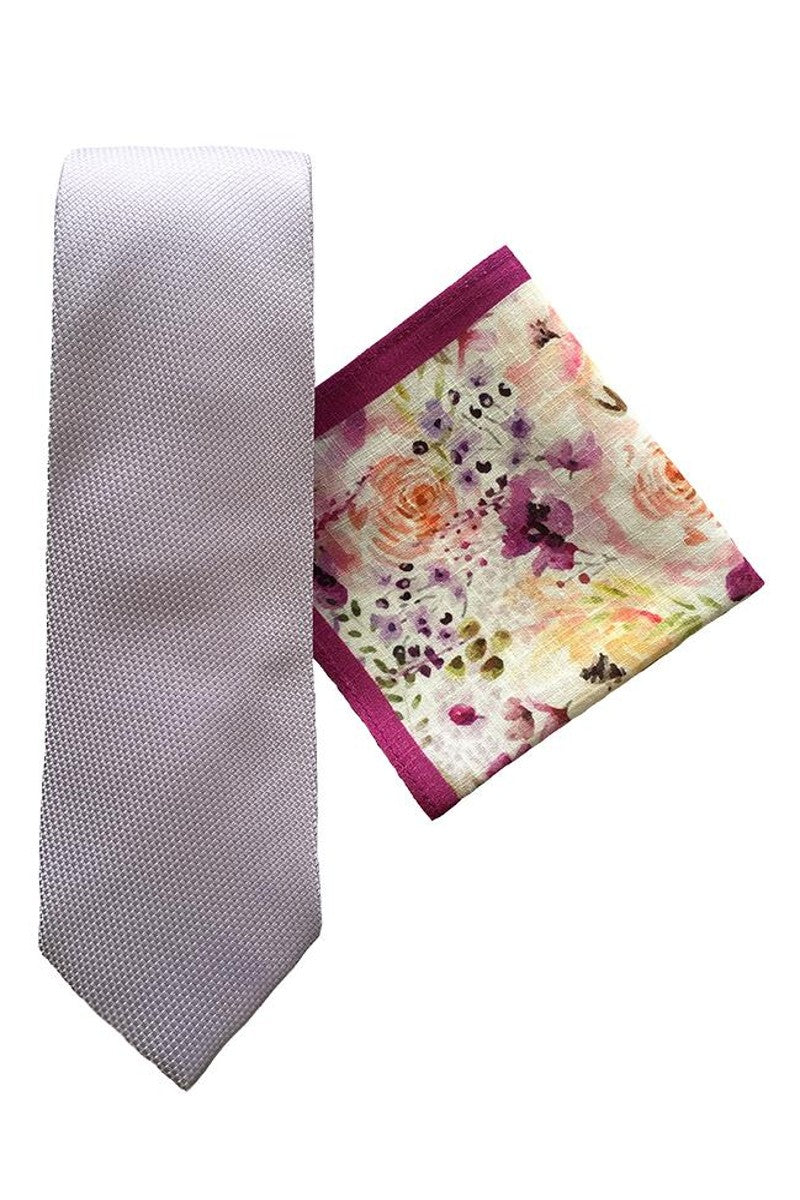 Lilac Tie Set