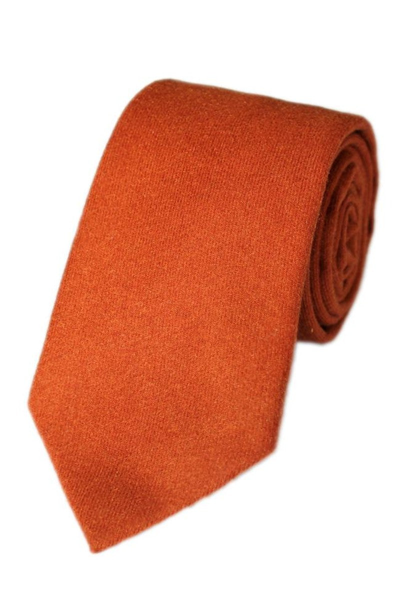 Rust Wool Tie