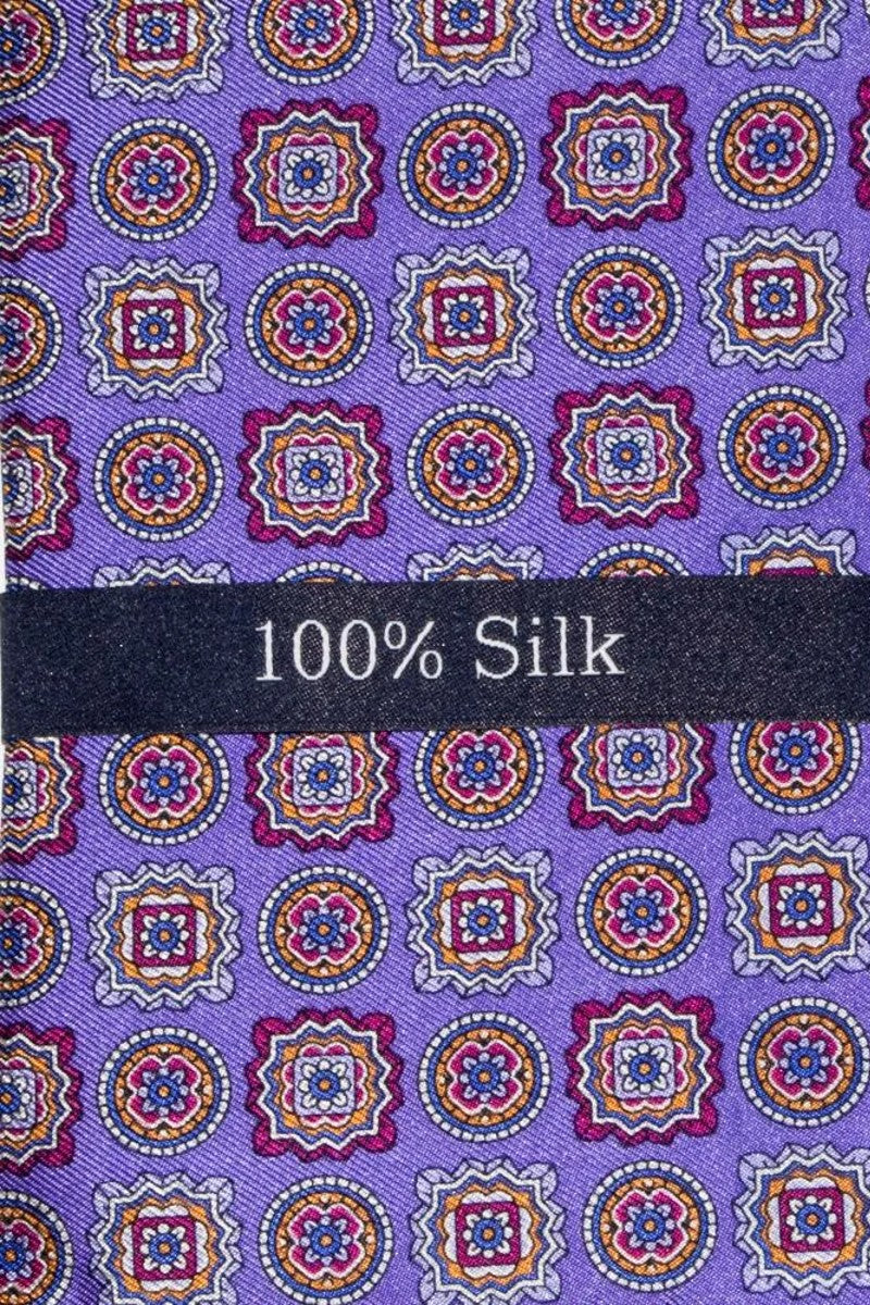 Silk Purple Pocket Square